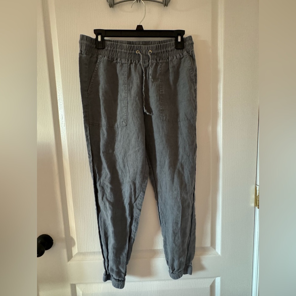 Company Ellen Tracy Linen Joggers